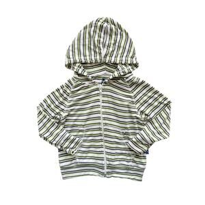 Kickee Pants Bamboo Striped Hoodie Size 12-18m